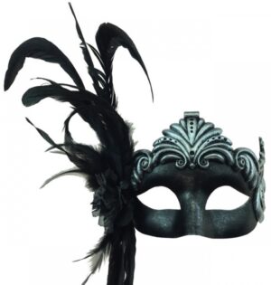 Art Deco Silver/Black