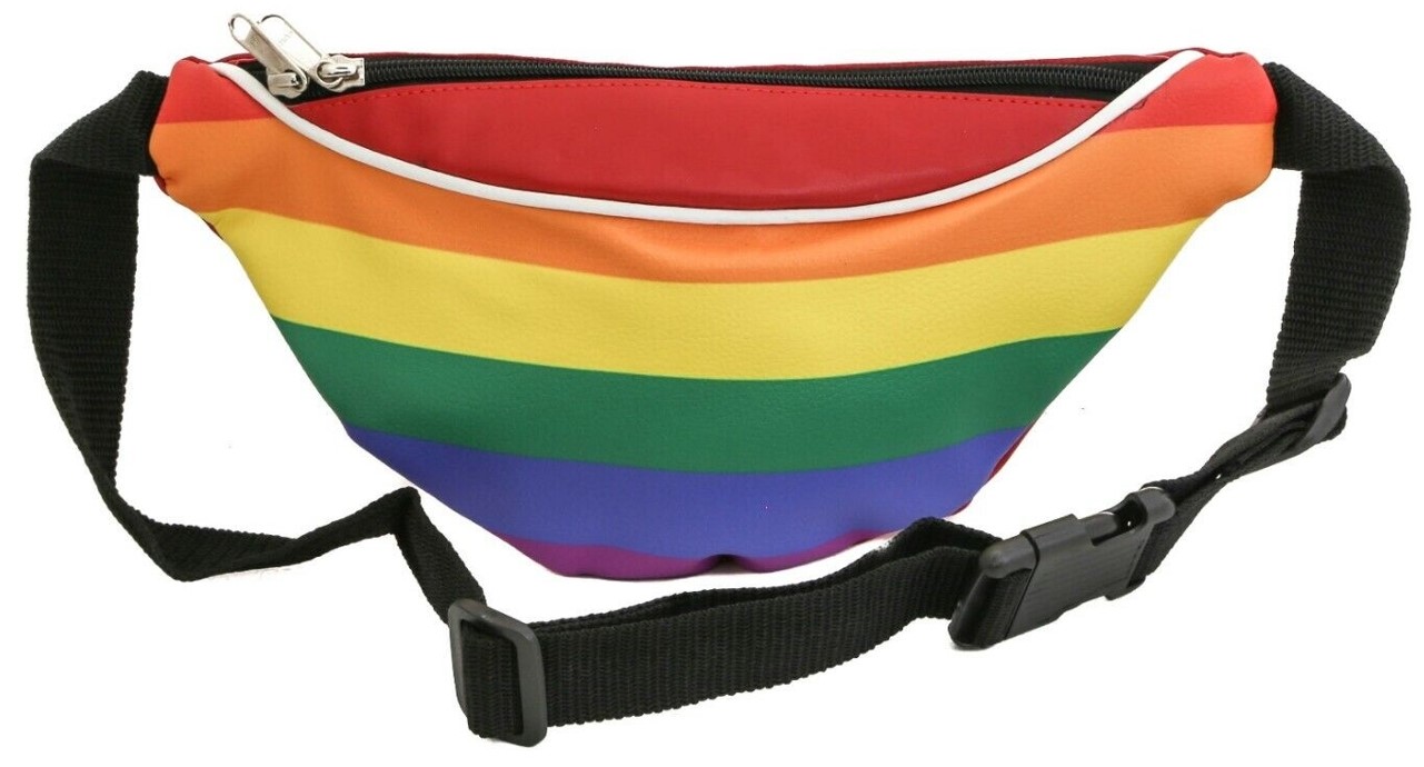 Rainbow Fanny Pack - Candy's Costume Shop