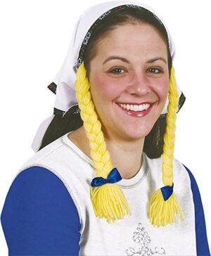 Gretchen Headscarf with Braids
