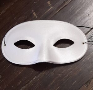 Male Mask White