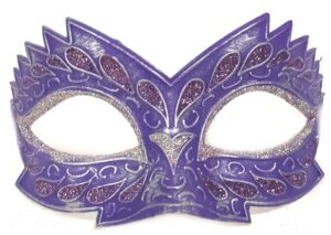 Mysterious Sparkle Purple and Silver