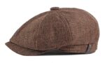 Newsboy Hat Brown