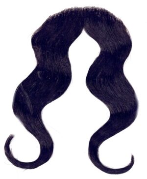 Viking Moustache Dark Brown