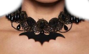Bat Lace Choker