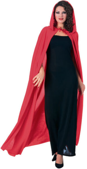 Hooded Red Cape. Adult