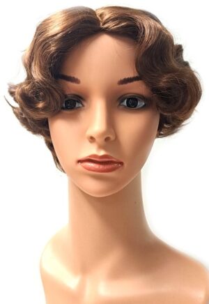 1920'S Flapper Fluff Wig Auburn