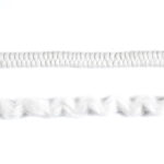 Crepe Wool Hair White